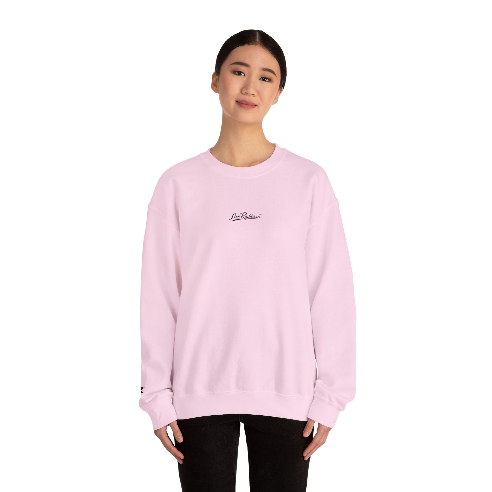 Minimal Script Crewneck Sweatshirt