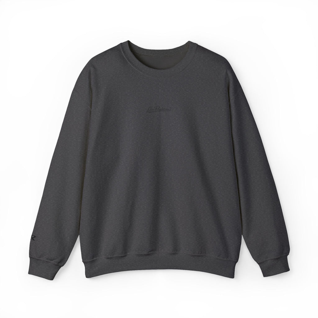 Minimal Script Crewneck Sweatshirt
