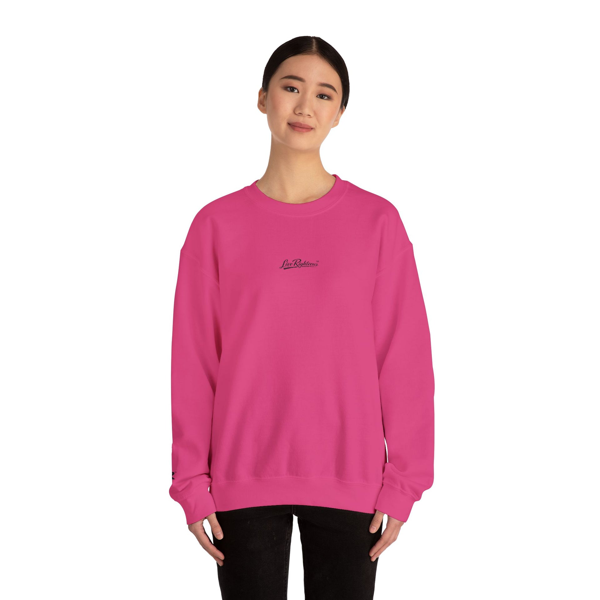 Minimal Script Crewneck Sweatshirt