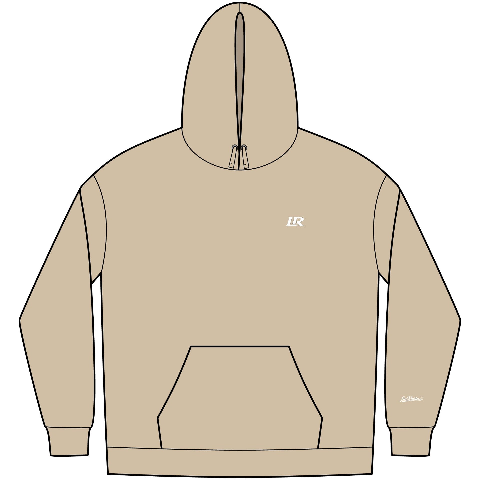 Men's Fleece Hoodie — Cozy Minimalist Pullover for Everyday Wear