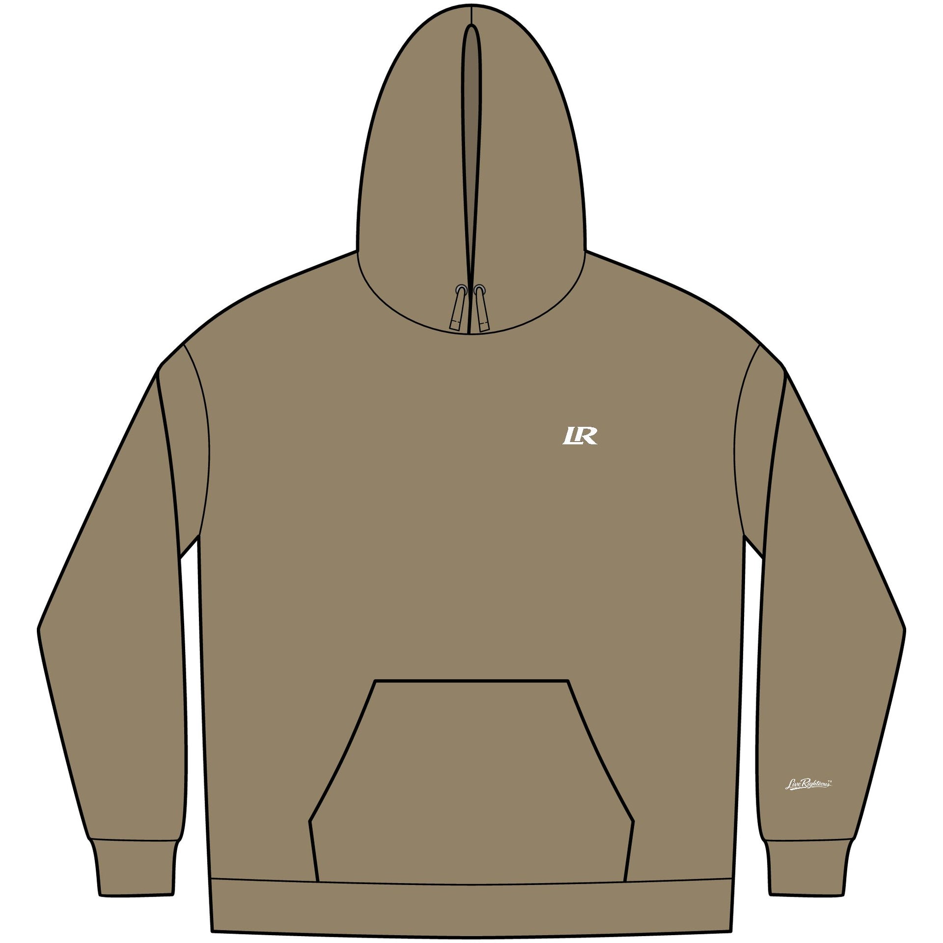 Men's Fleece Hoodie — Cozy Minimalist Pullover for Everyday Wear