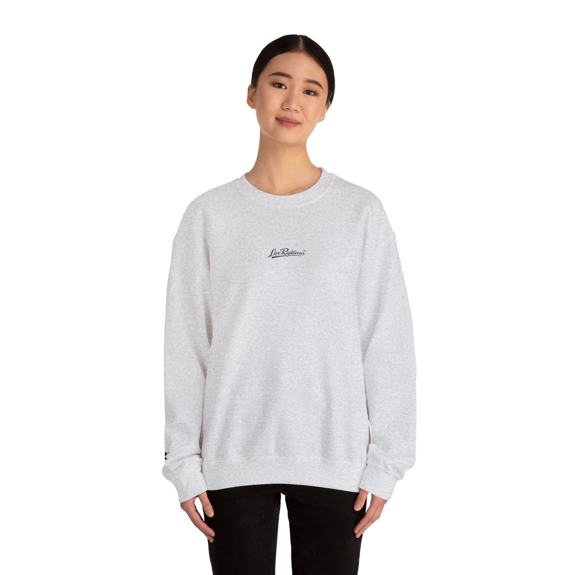 Minimal Script Crewneck Sweatshirt