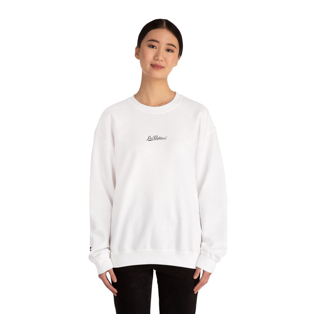 Minimal Script Crewneck Sweatshirt