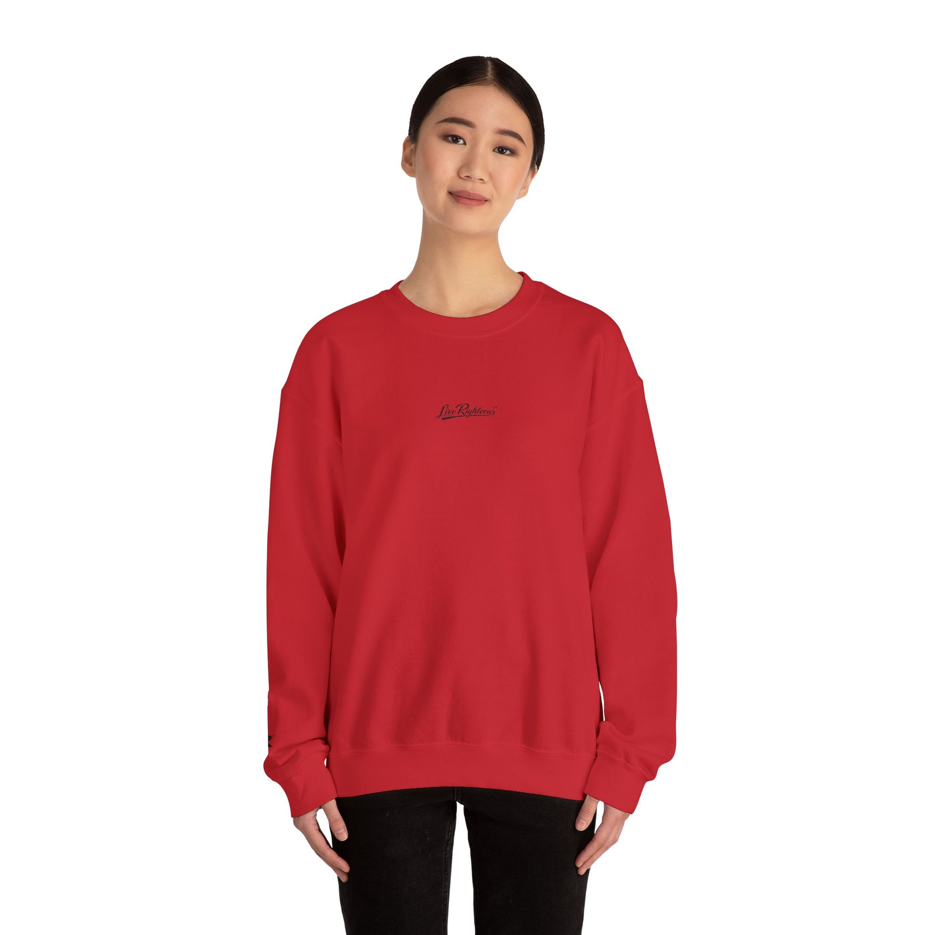Minimal Script Crewneck Sweatshirt