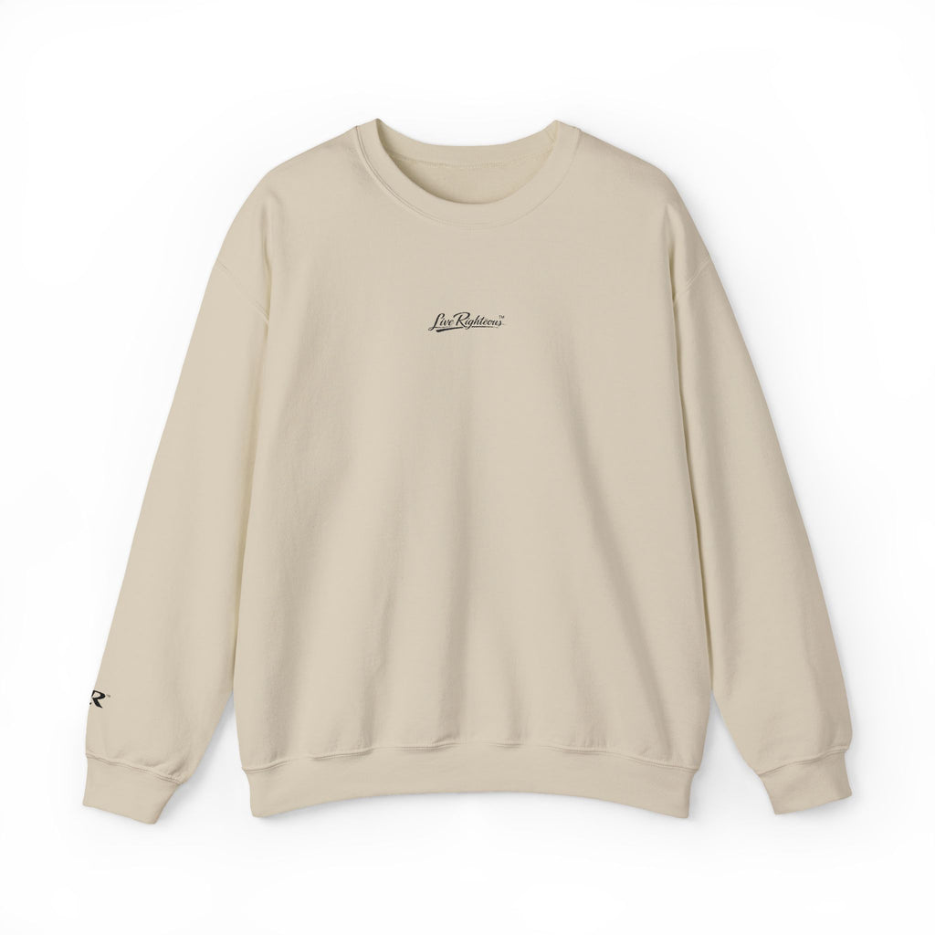Minimal Script Crewneck Sweatshirt