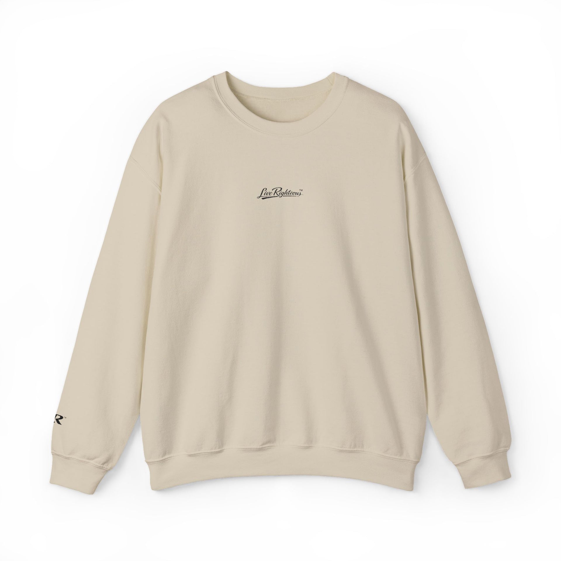 Minimal Script Crewneck Sweatshirt