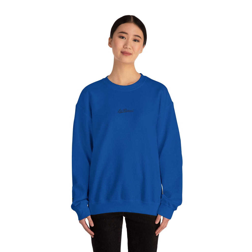 Minimal Script Crewneck Sweatshirt