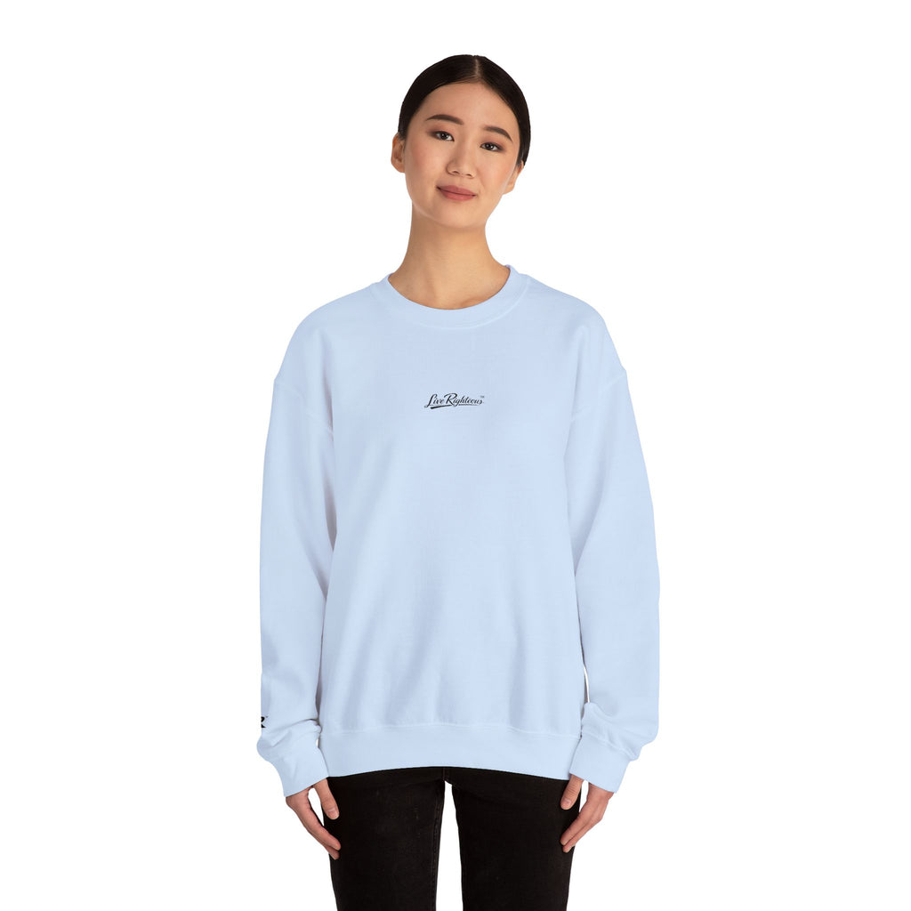 Minimal Script Crewneck Sweatshirt